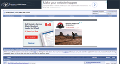 Desktop Screenshot of forums.prowrestlingfans.com